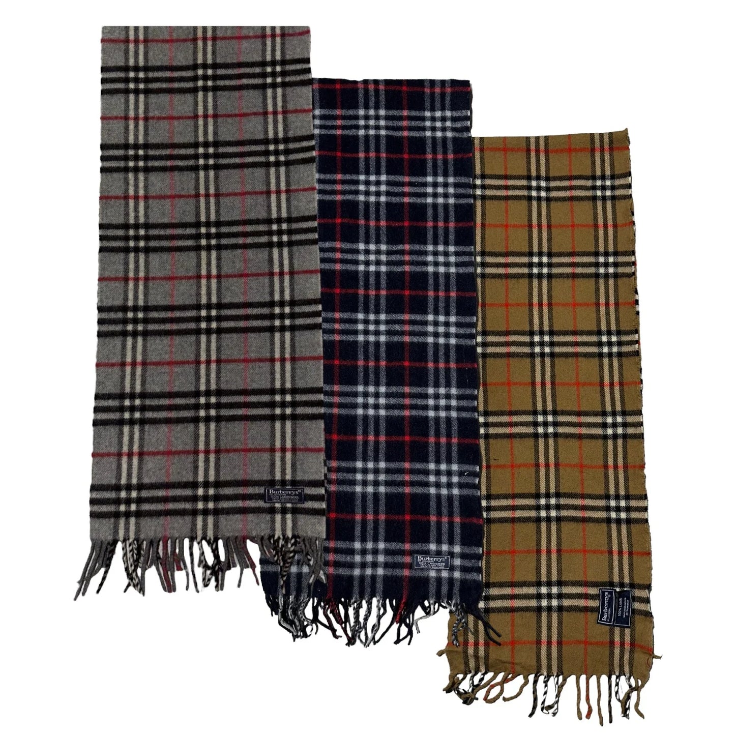 VINTAGE BURBERRY SCARFS
