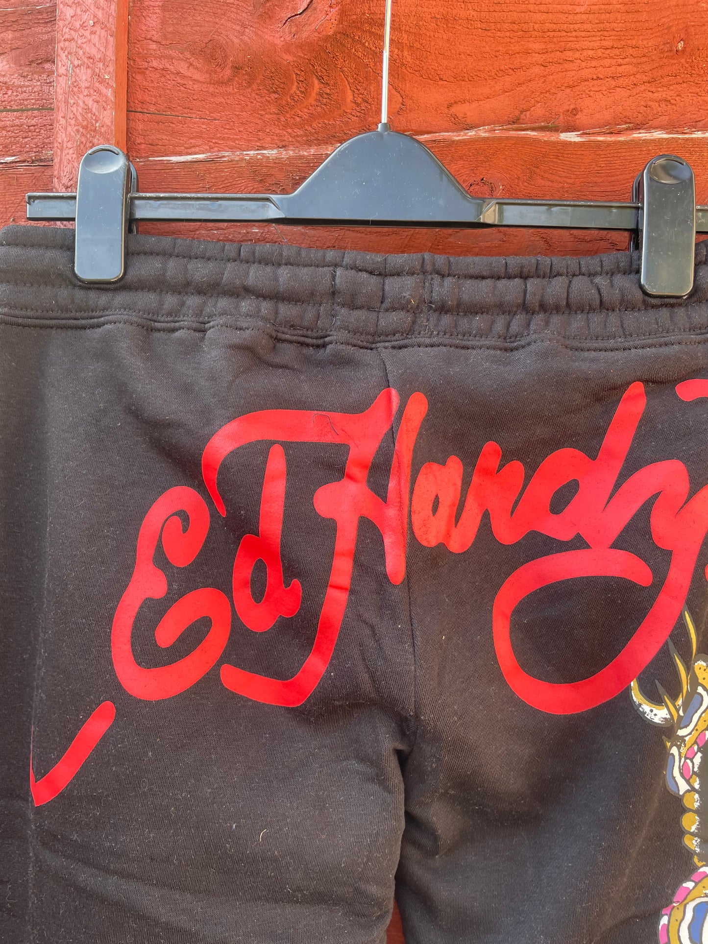 Ed Hardy y2k Black skull/Tiger tattoo tracksuit NWOT Medium