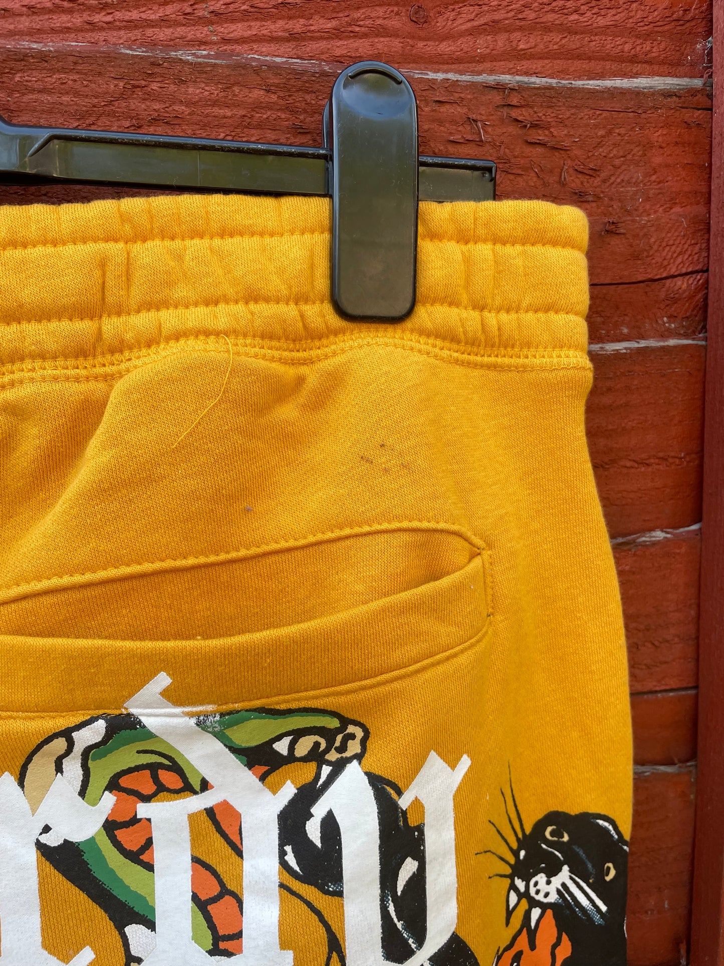 Ed Hardy y2k yellow skull/Snakes tracksuit xl