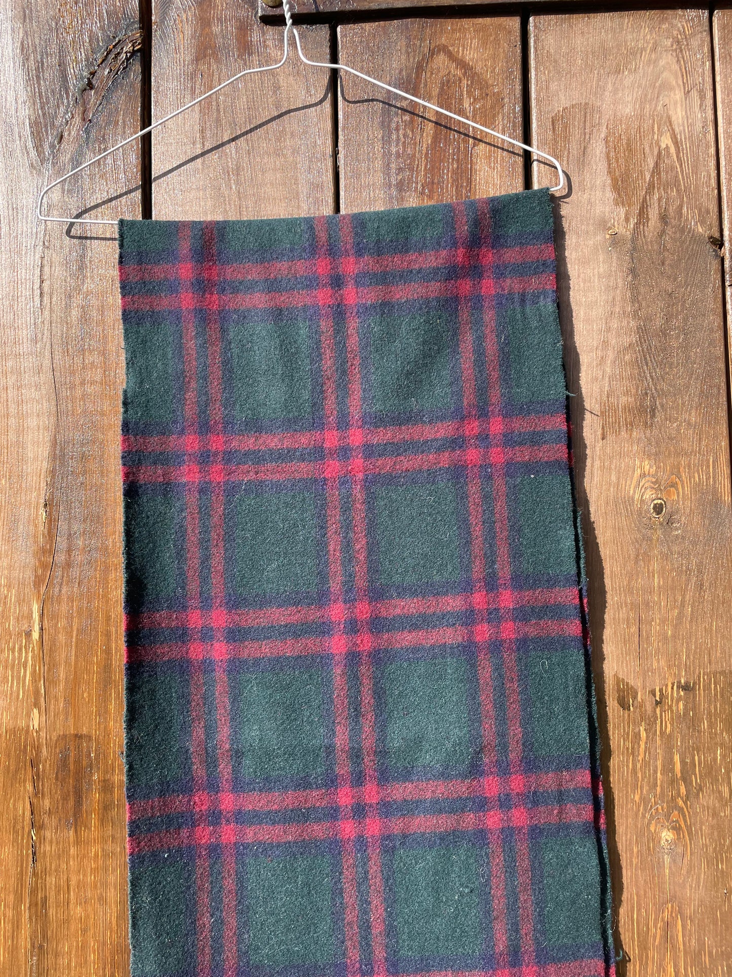 00s Burberry Nova Check lambswool Scarf