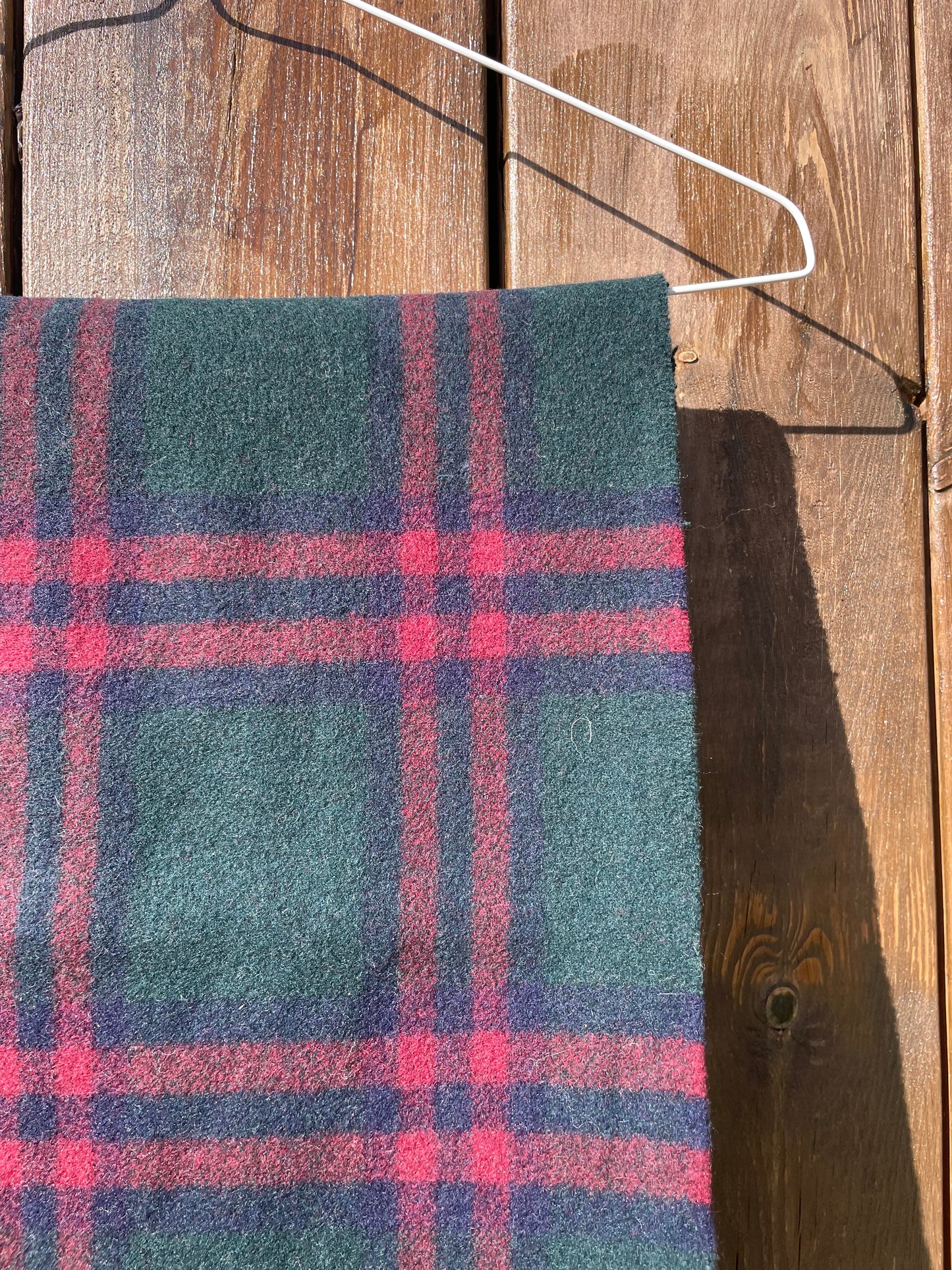 00s Burberry Nova Check lambswool Scarf