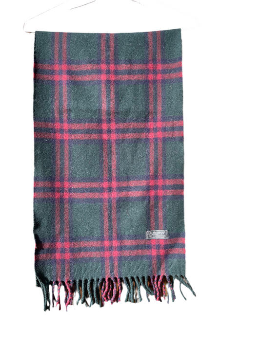00s Burberry Nova Check lambswool Scarf