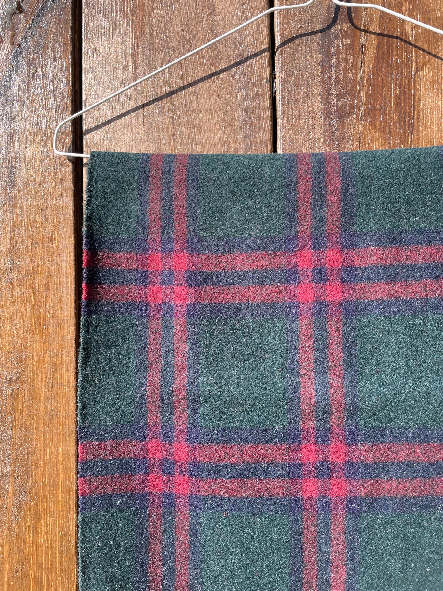 00s Burberry Nova Check lambswool Scarf