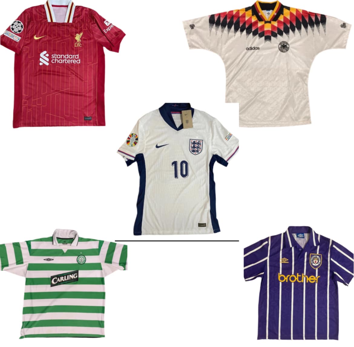 FOOTBALL TEES MIX BUNDLE